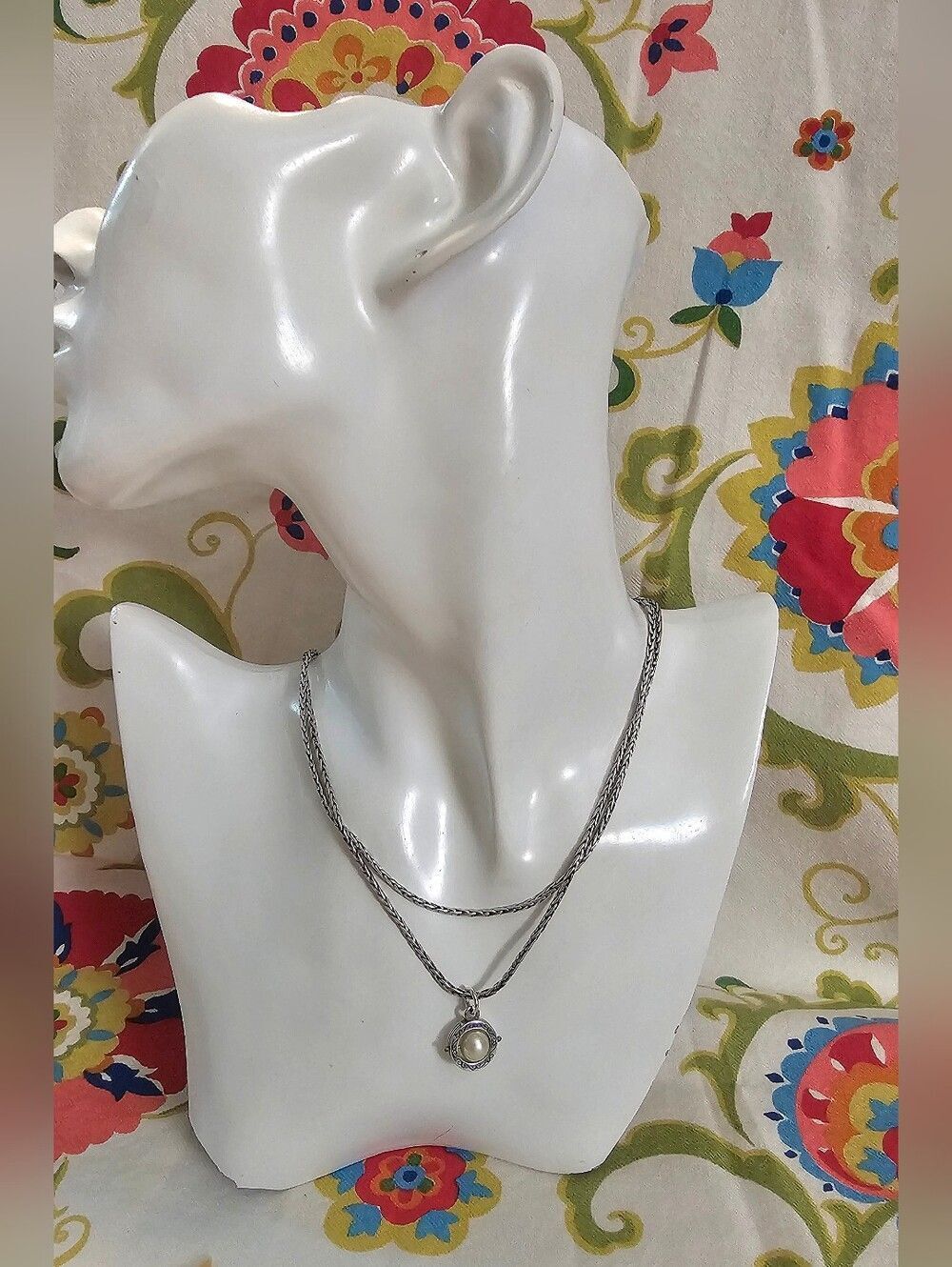 Brighton WIDSOM Necklace with Pearl Pendant